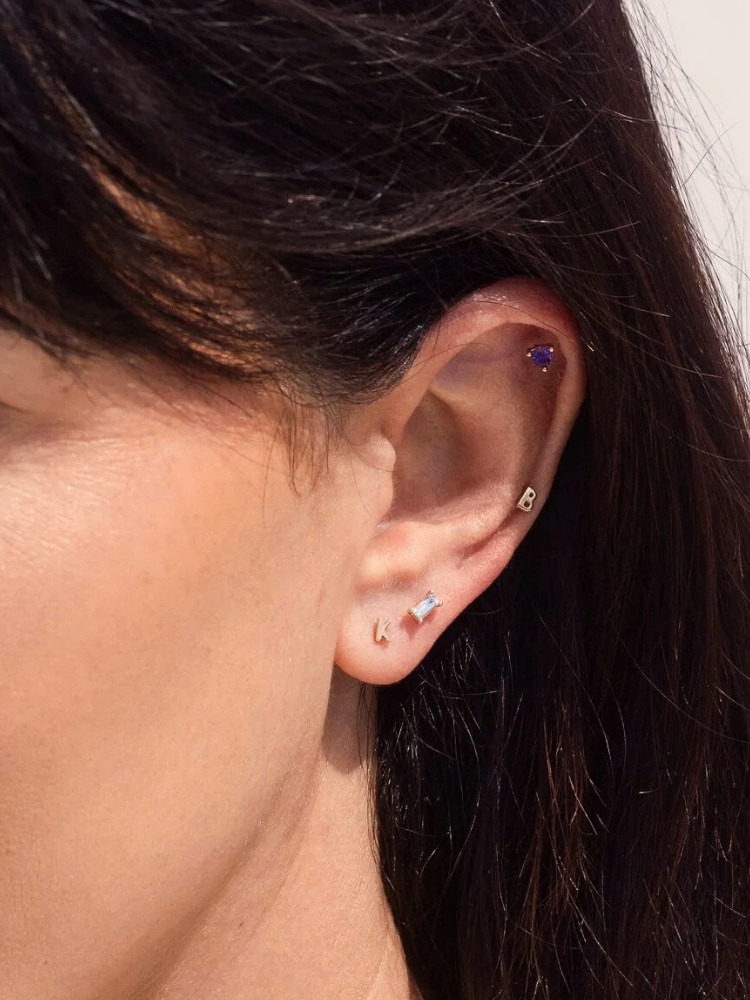 FEBRUARY Birthstone Earrings