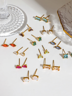JANUARY Birthstone Earrings