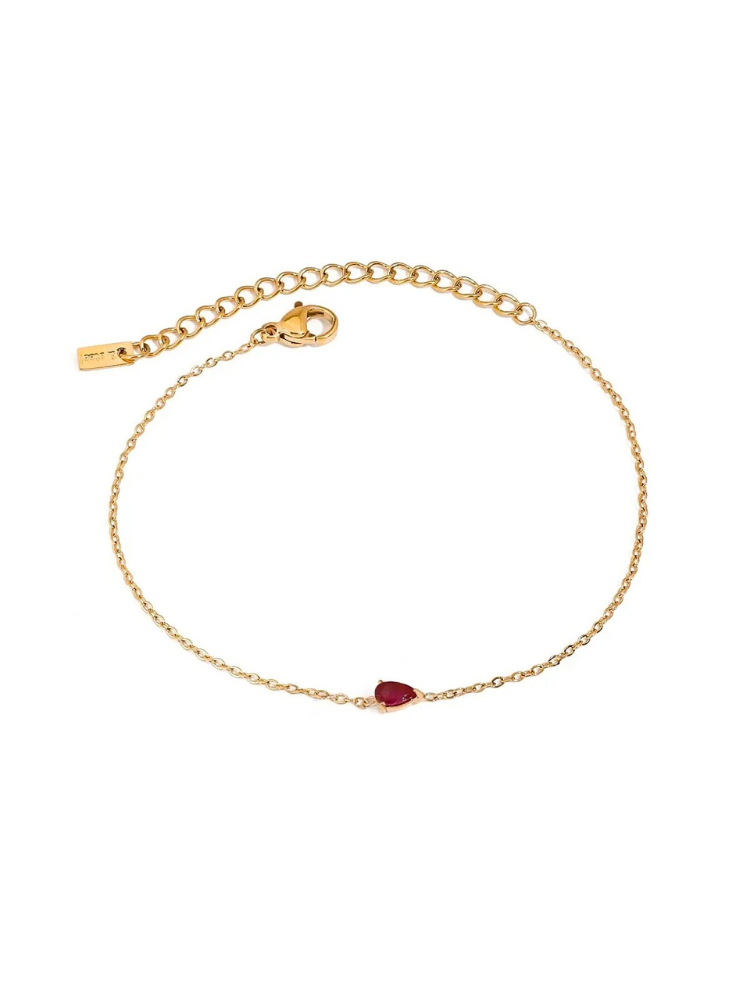 JULY Birthstone Bracelet