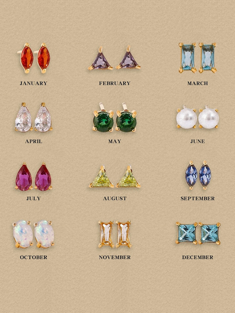 JUNE Birthstone Earrings