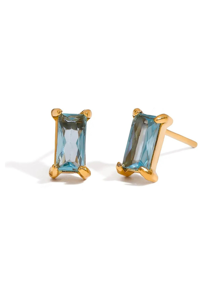 MARCH Birthstone Earrings