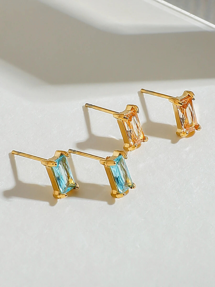 MARCH Birthstone Earrings